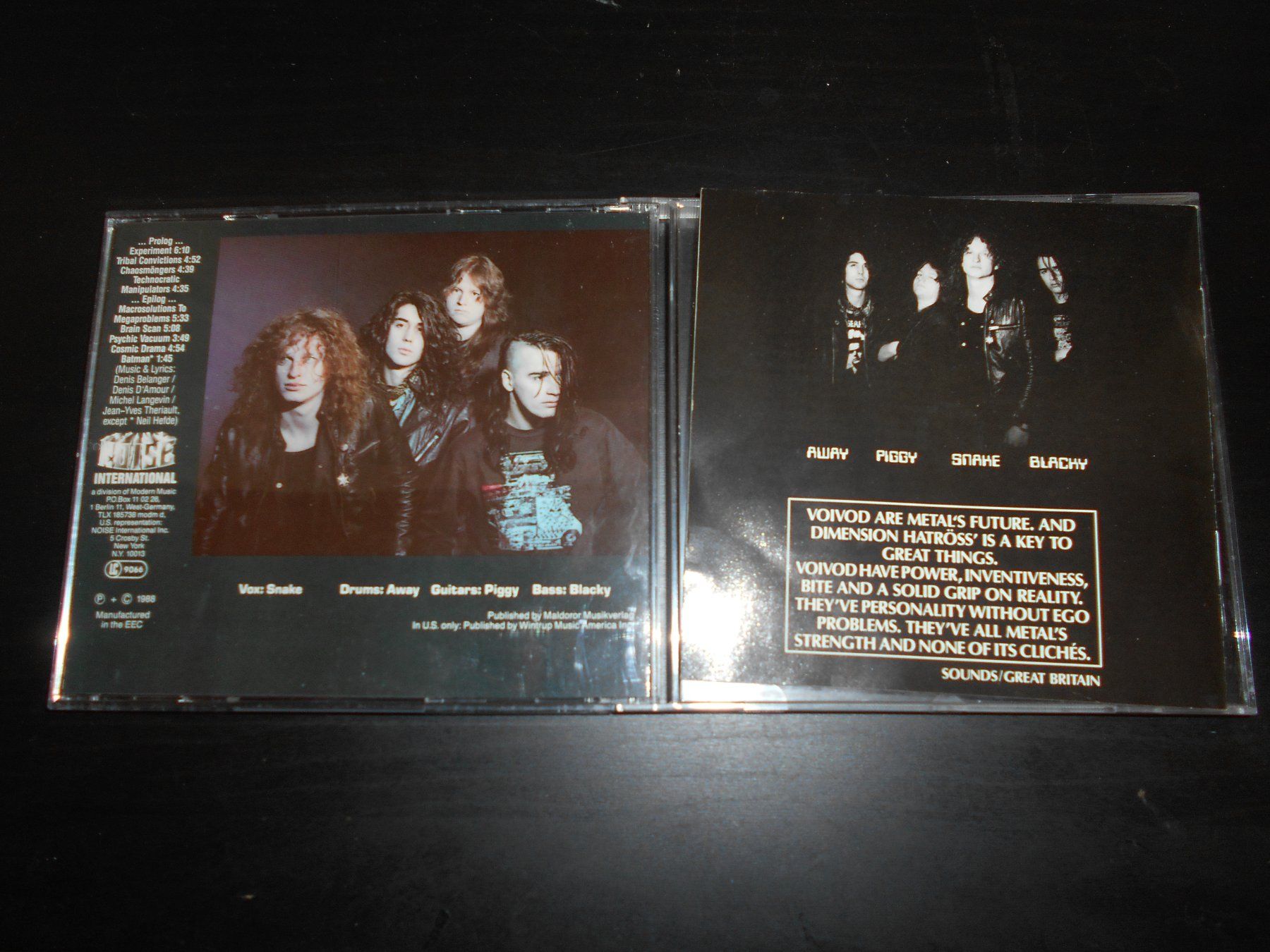 CDs: Voivod – Dimension Hatröss / 1988 – Gebraucht aus Aarberg von witchhunter01 1