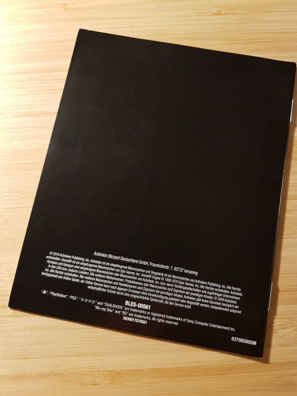Sony Jeux: Spielanleitung Singularity PS3 – D'occasion à Münchenstein par 2DGames 1