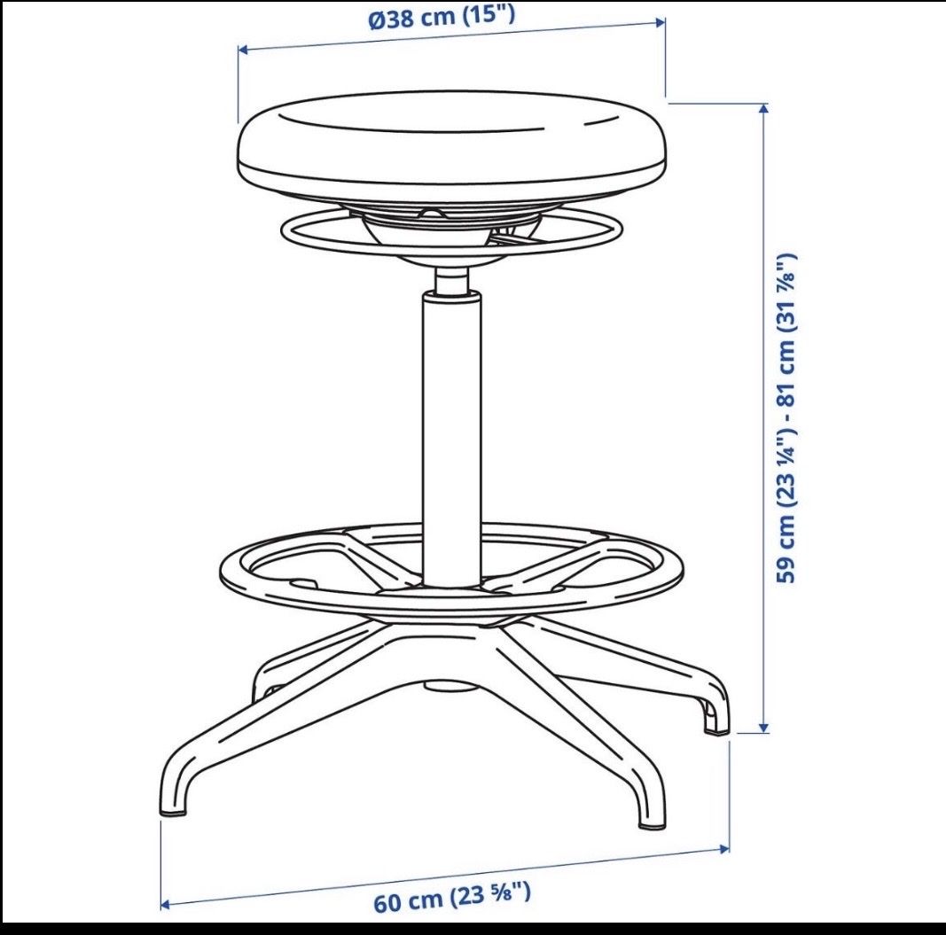 Ikea Sgabelli: IKEA Moderner Hocker weiss – Usato da Zürich venduto da Tinu_85 3
