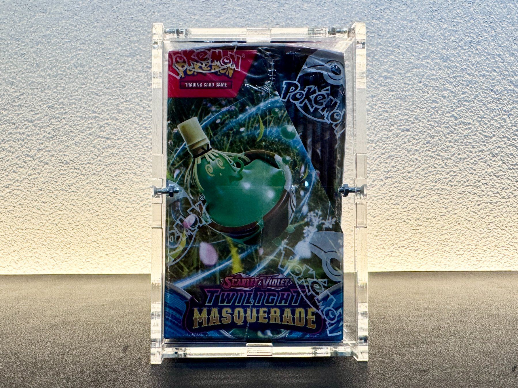 Pokémon Carte collezionabili: Pokémon Twilight Masquerade Display EN OVP + Acrylbox – Nuovo e nell'imballaggio originale da Schlatt TG venduto da catch_up 4