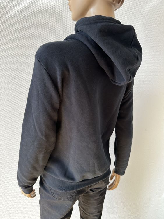 Schwarzer Puma Hoodie M Kapuzenpullover Pulli Sweatshirt