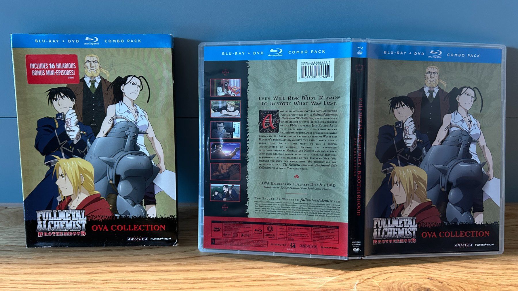 Tutti i DVDs: Fullmetal Alchemist Brotherhood – Usato da Liebefeld venduto da Eaglewings5