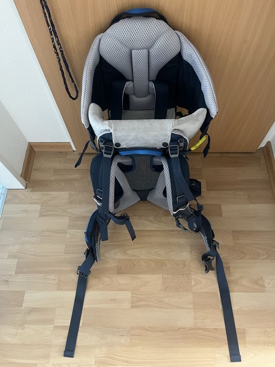 Deuter Kid Comfort 2020 Kindertrage – Aircomfort Tragesystem, Höhenverstellbar, Mit Sonnendach | Unisex-Kraxe Für Wanderungen