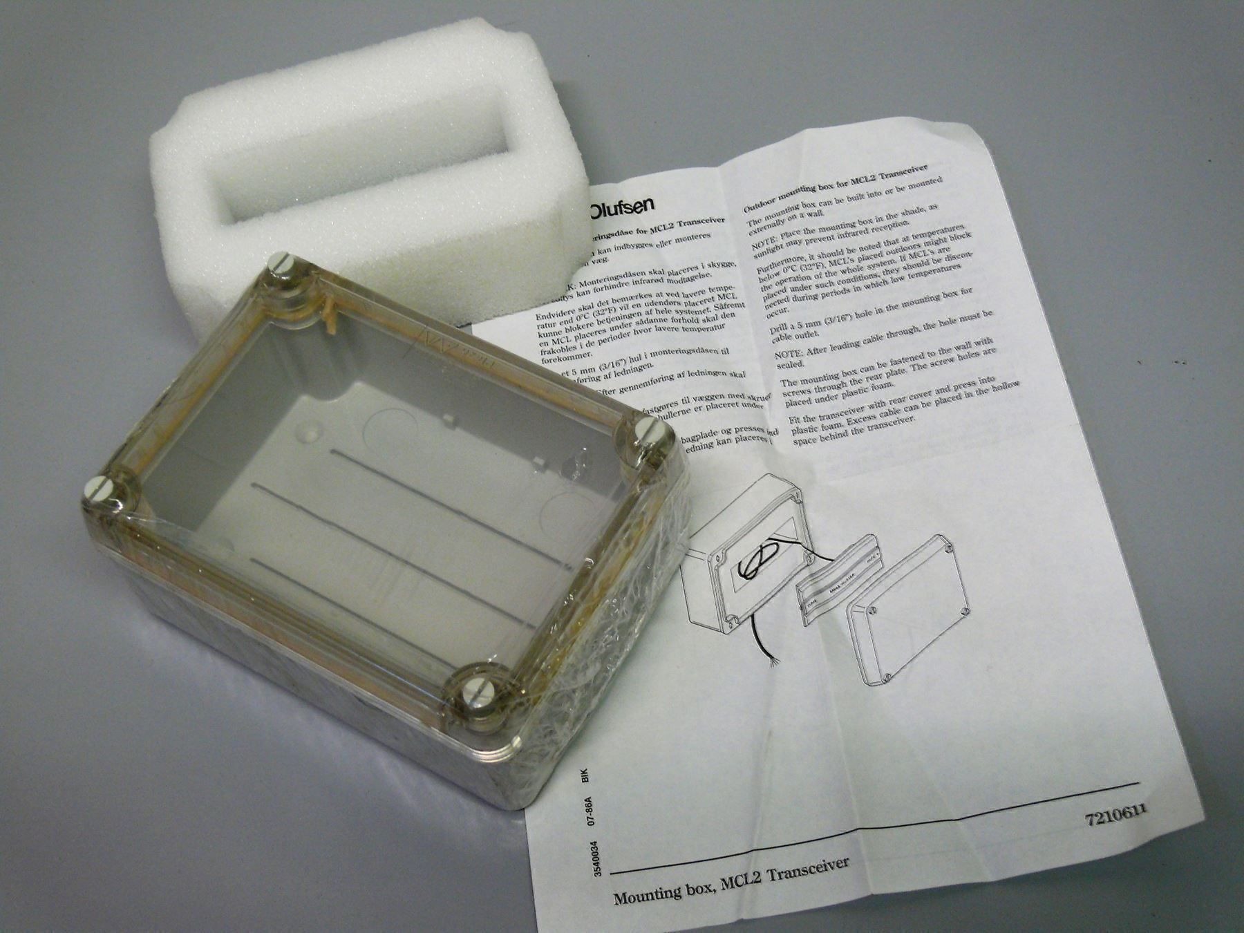 Markisen: B&O IR Sensor Box für Aussenmontage – Neu und originalverpackt aus Hochdorf von av-electronics
