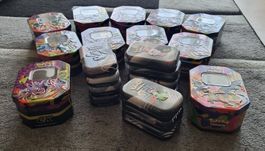 Pokemon Tin & mini Tin Aufbewarungsboxen ALLE LEER!