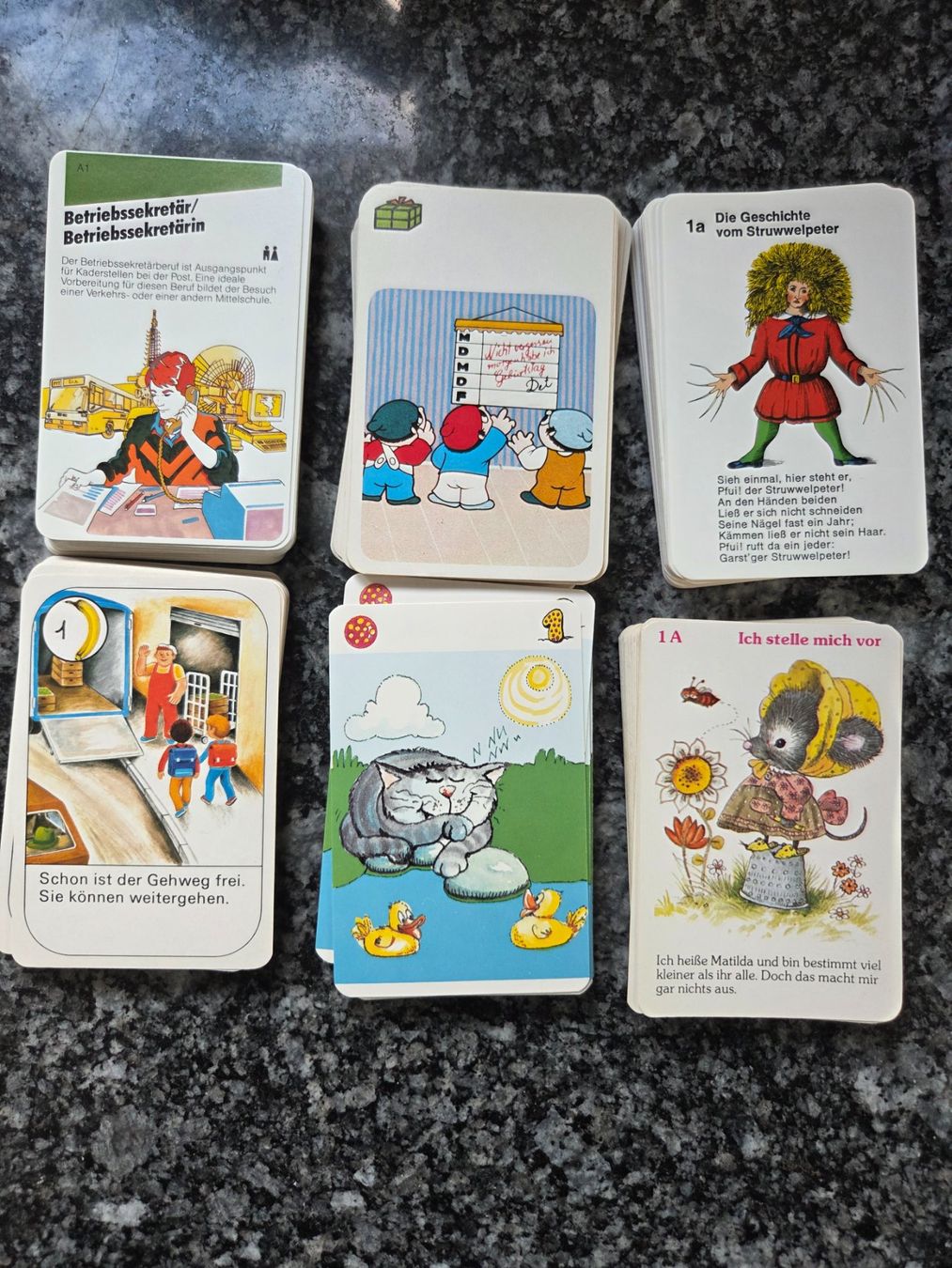 Jeux: 10 verschiedene Quartette – D'occasion à Münsingen par Sokilein 2