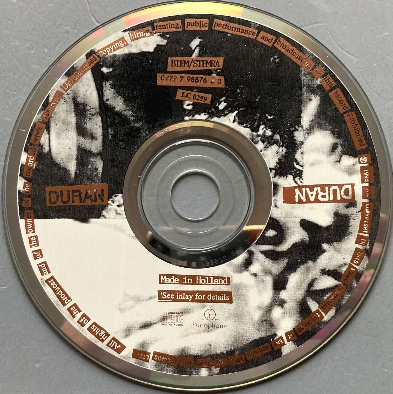 CDs: DURAN DURAN - DURAN DURAN – D'occasion à Poliez-Pittet par Newtown-Records 2