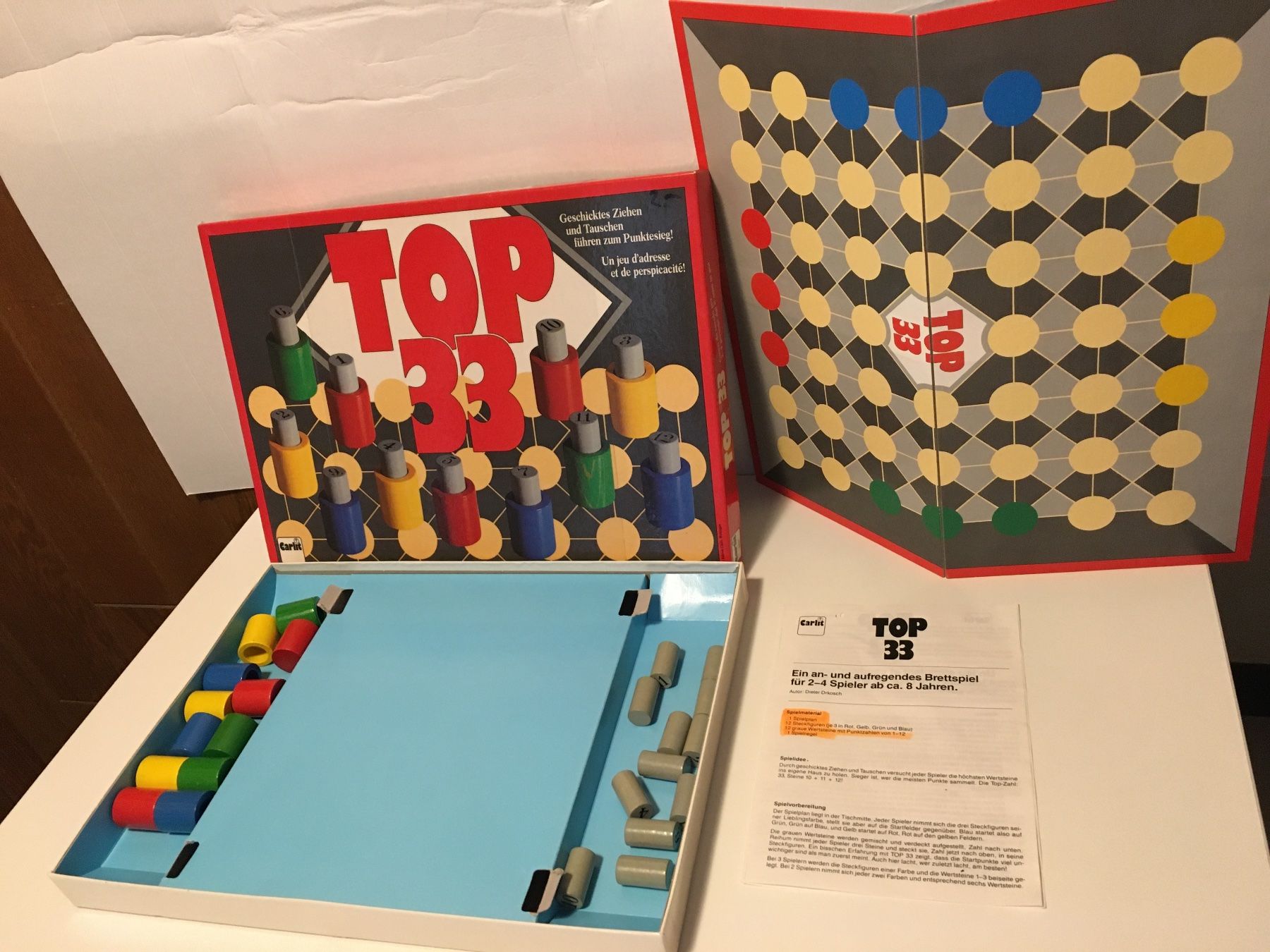 Giochi: TOP 33 - Spiel von Carlit - 1988 – Usato da Andwil SG venduto da Rainboli