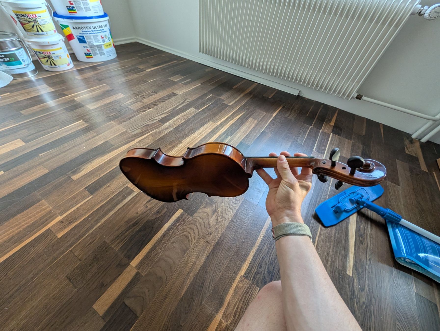 Strumenti musicali: Geige mit Koffer und Bogen – Usato da Zürich venduto da KalokaK. 2
