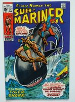 SUB-MARINER #24 🔑 JOHN BUSCEMA VS. TIGER SHARK MARVEL 1970
