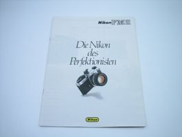 Nikon FM2 alter Prospekt/Katalog