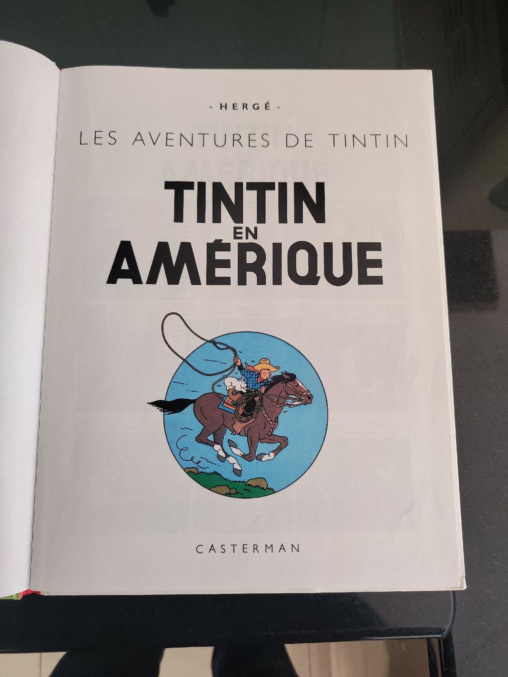 Comics: Tintin en Amérique - Hergé - Casterman – Gebraucht aus Niederbipp von Djojoladouille 5