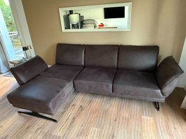 Sehr schönes, braunes Sofa. Model ARENA. Neupreis 6500.-