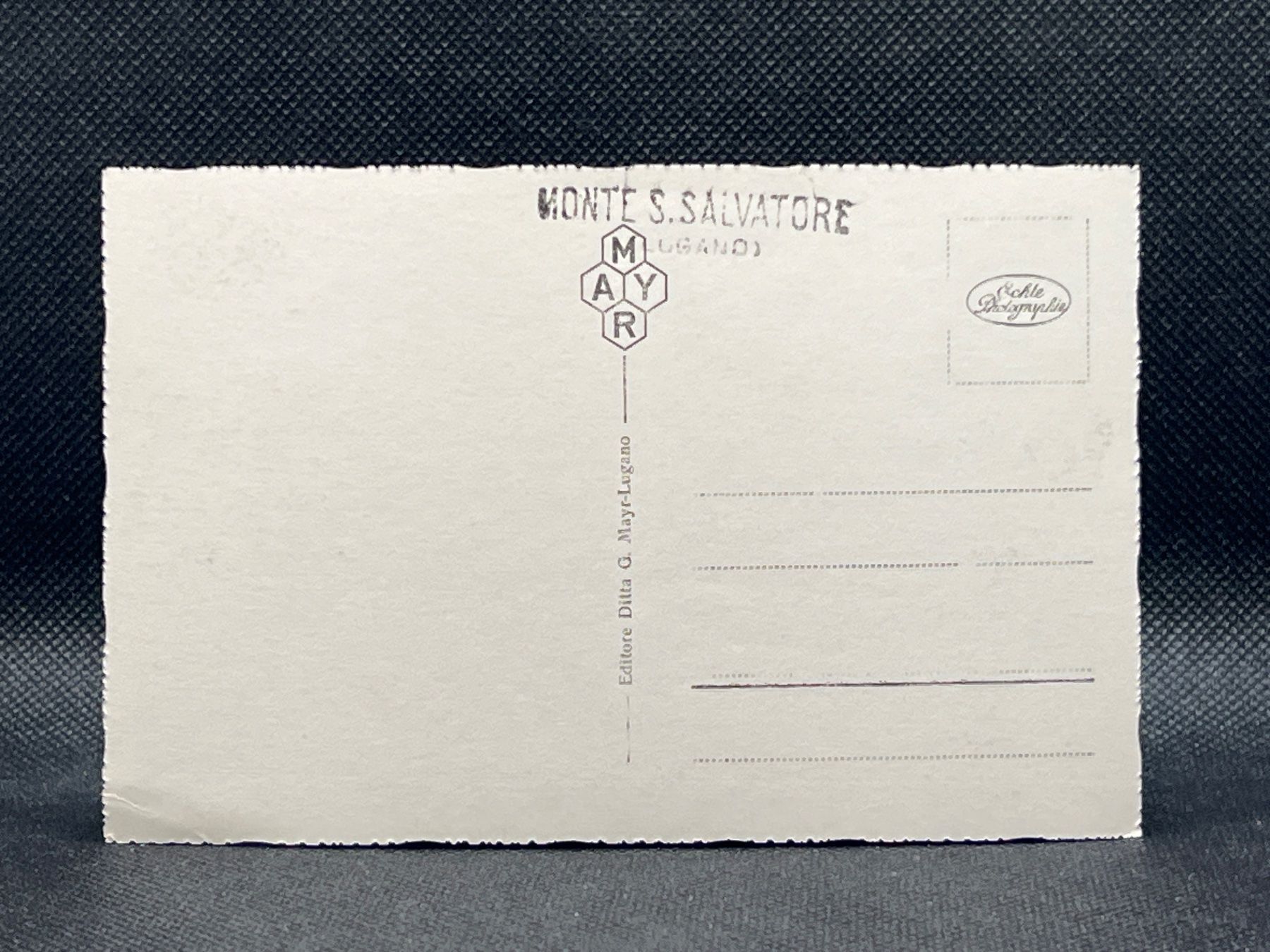 Cartoline postali: Lugano dal M. te S. Salvatore – Usato da Widnau venduto da Brusi9 1