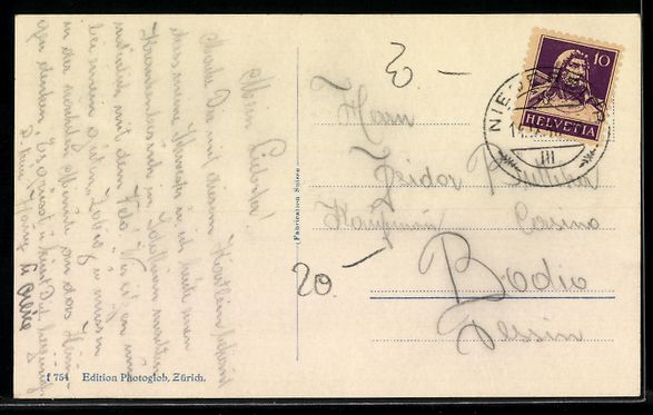 Cartes postales: AK Solothurn, Ortsansicht mit Weissenstein – D'occasion à Berlin par bartko-reher 1