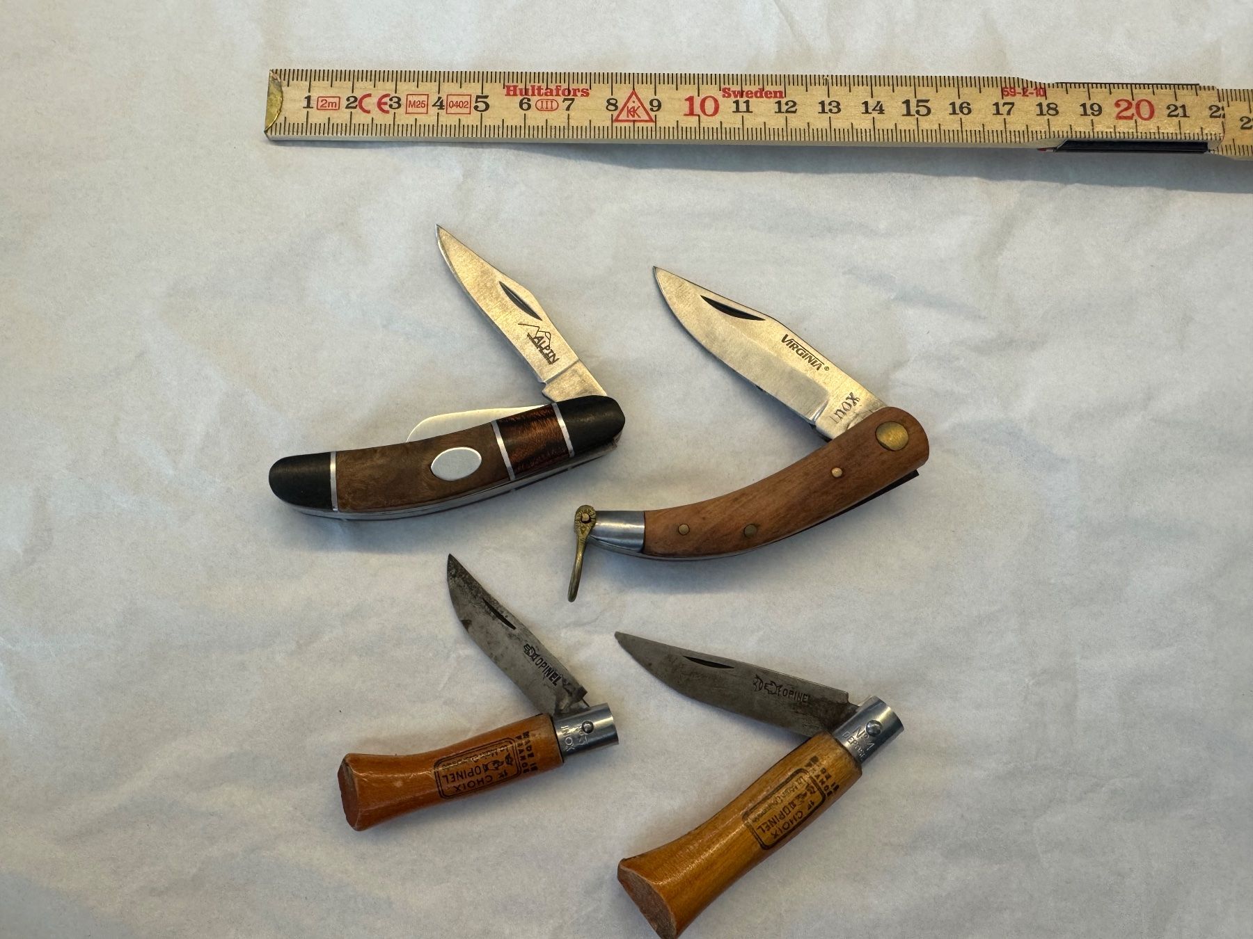 Coltelli tascabile: Vintage Taschenmesser Konvolut – Usato da Kestenholz venduto da Sackmesser67 2