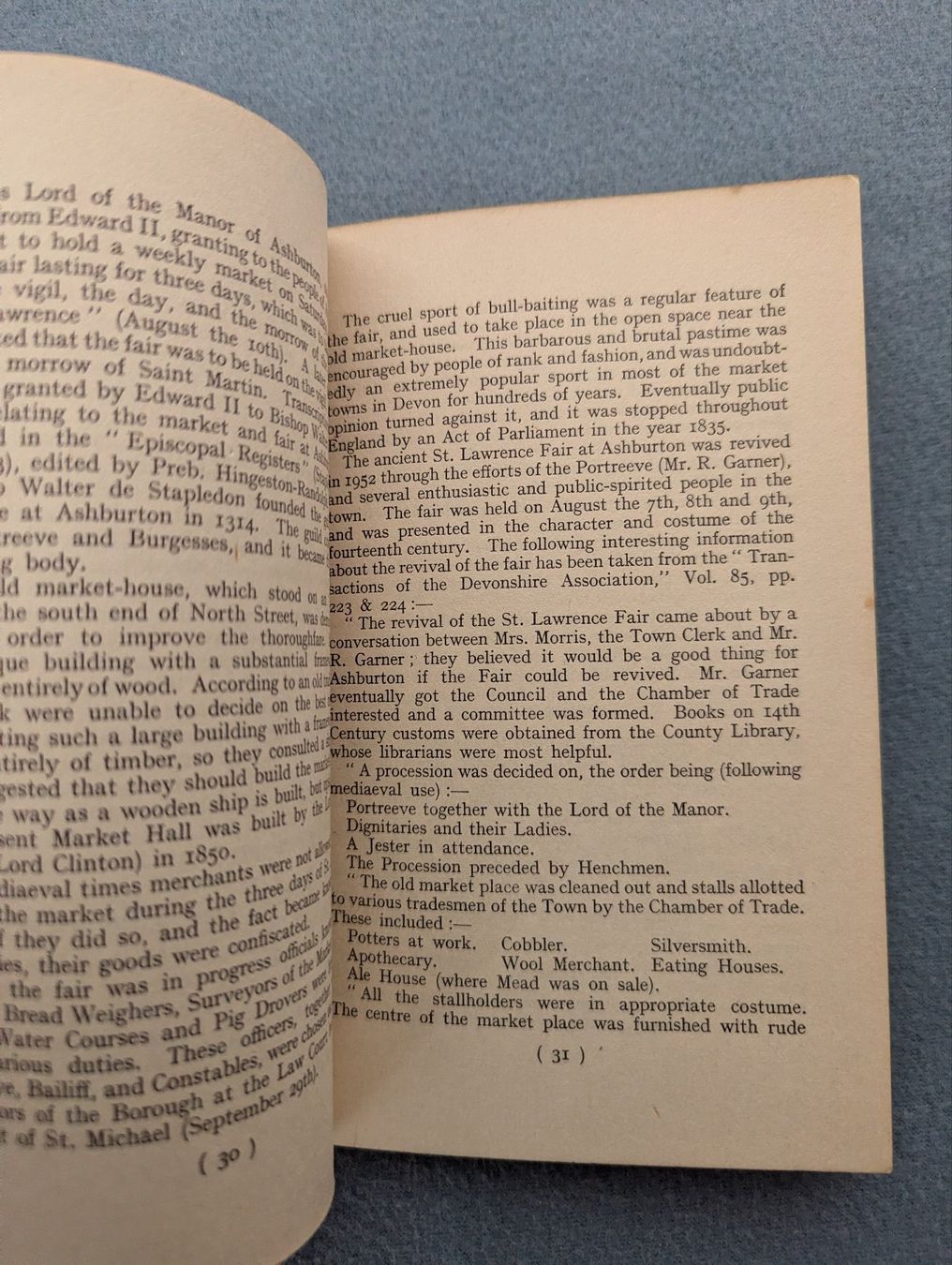 Libri: Old Devon Customs - J.R.W. Coxhead 1957 – Usato da Goldingen venduto da YouAreMySunshine 2