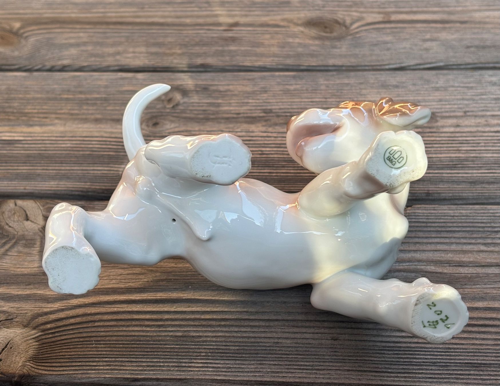 Bing & Grøndahl Statuette: Porzellanfigur Pointer Welpe Bing & Gröndahl – Usato da Lüchingen venduto da Eeizo 5