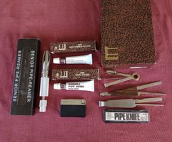 Diverses älteres Pfeifen Zubehör, ungebraucht NOS
