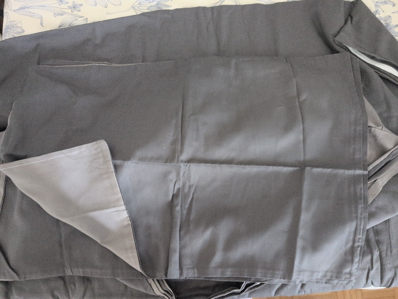 Tessuti: Bedsheet set for 180cm bed grey cotton brand new – Nuovo e nell'imballaggio originale da Basel venduto da jia_2wl9