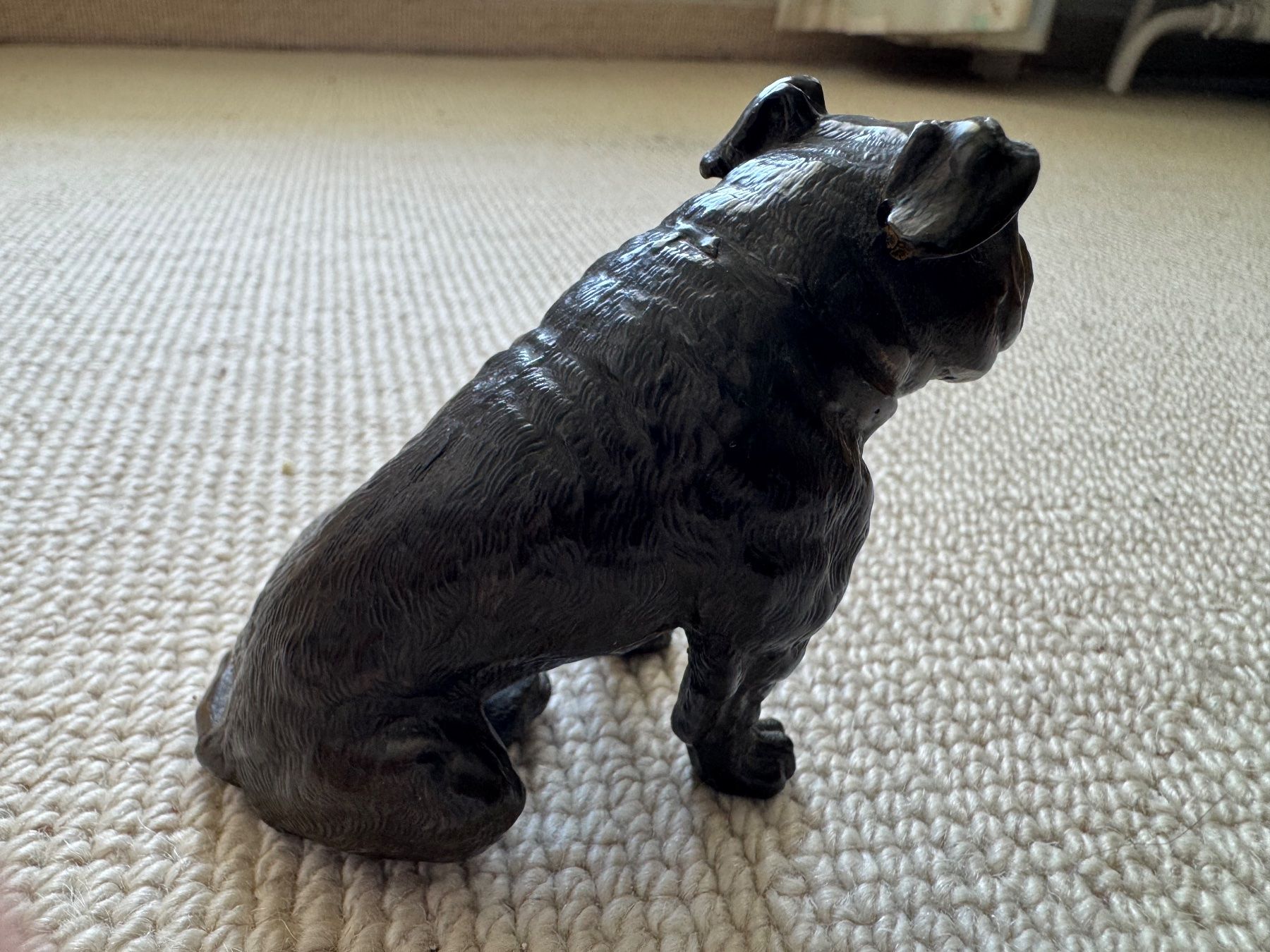 Statuette: Figur einer Englischen Bulldogge - Vintage – Usato da Zürich venduto da azi_93g1 3