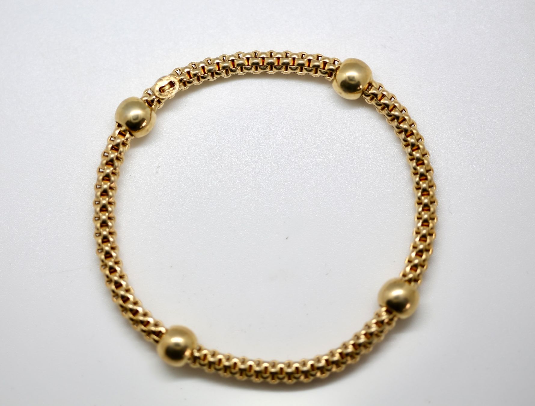 Bracciali & Braccialetti: Goldige Armkette aus 925 Silber – Usato da Reinach BL venduto da Han-Numismatik 1