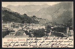 AK Seewis, Gesamtansicht, 1904