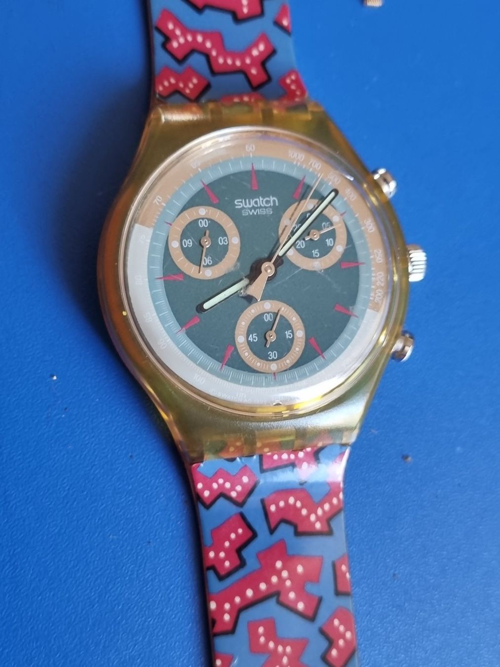 Swatch Orologi: Swatch Chrono Funktioniert – Usato da Schaffhausen venduto da Leveron13 2