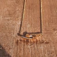 Exquisites Collier aus 750 / 18 Karat Gelgold