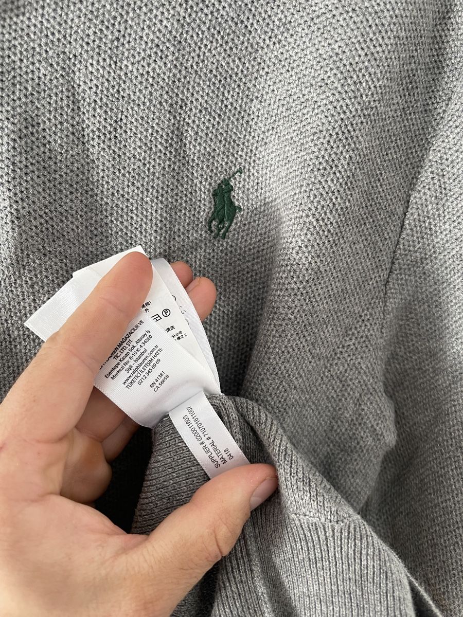 Ralph Lauren Maglioni & Felpe: Polo Ralph Lauren 1/4 zipHerren Pullover Grau, Gr. M, y2k – Nuovo (secondo la descrizione) da Wetzikon ZH venduto da Jan_wojt 5