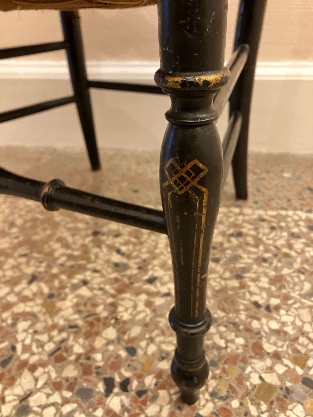 Sedie: Petite chaise d'époque Napoléon III – Usato da Basel venduto da ape_f6ml 5