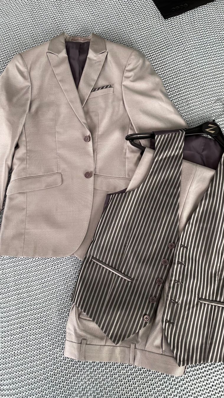 C&A Completi: Anzug 3-Teilig silber – Usato da Schaffhausen venduto da Bootes 3