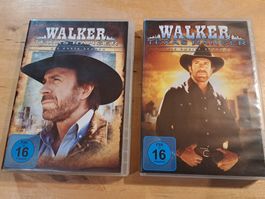 DVD WALKER TEXAS RANGER mit Chuck Norris, Staffel 1 und 2
