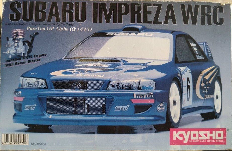 Kyosho Modellismo RC: Subaru Impreza RC Vintage Kyosho – Difettoso da St.Gallen venduto da Timon050503