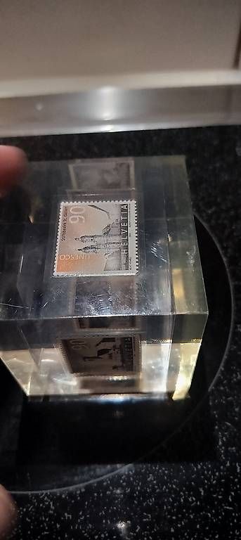 Stempel: Acryl cube swiss stamps – Gebraucht aus Bern von dam_8wr2 1