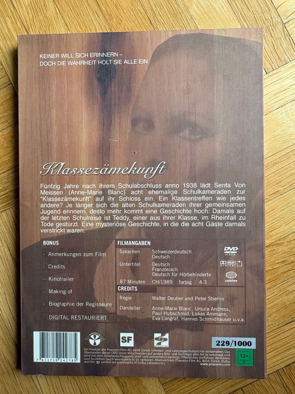 Tutti i DVDs: Klassezämekunft - Limitierte Holzverpackung - DVD – Usato da Zürich venduto da Malcom 2