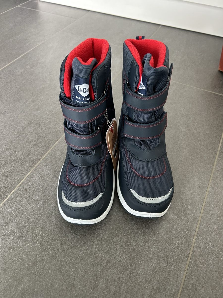 Scarpe per ragazzi: Winterstiefel Knaben Gr. 35 neu – Nuovo e nell'imballaggio originale da Heitenried venduto da Scbern04 1
