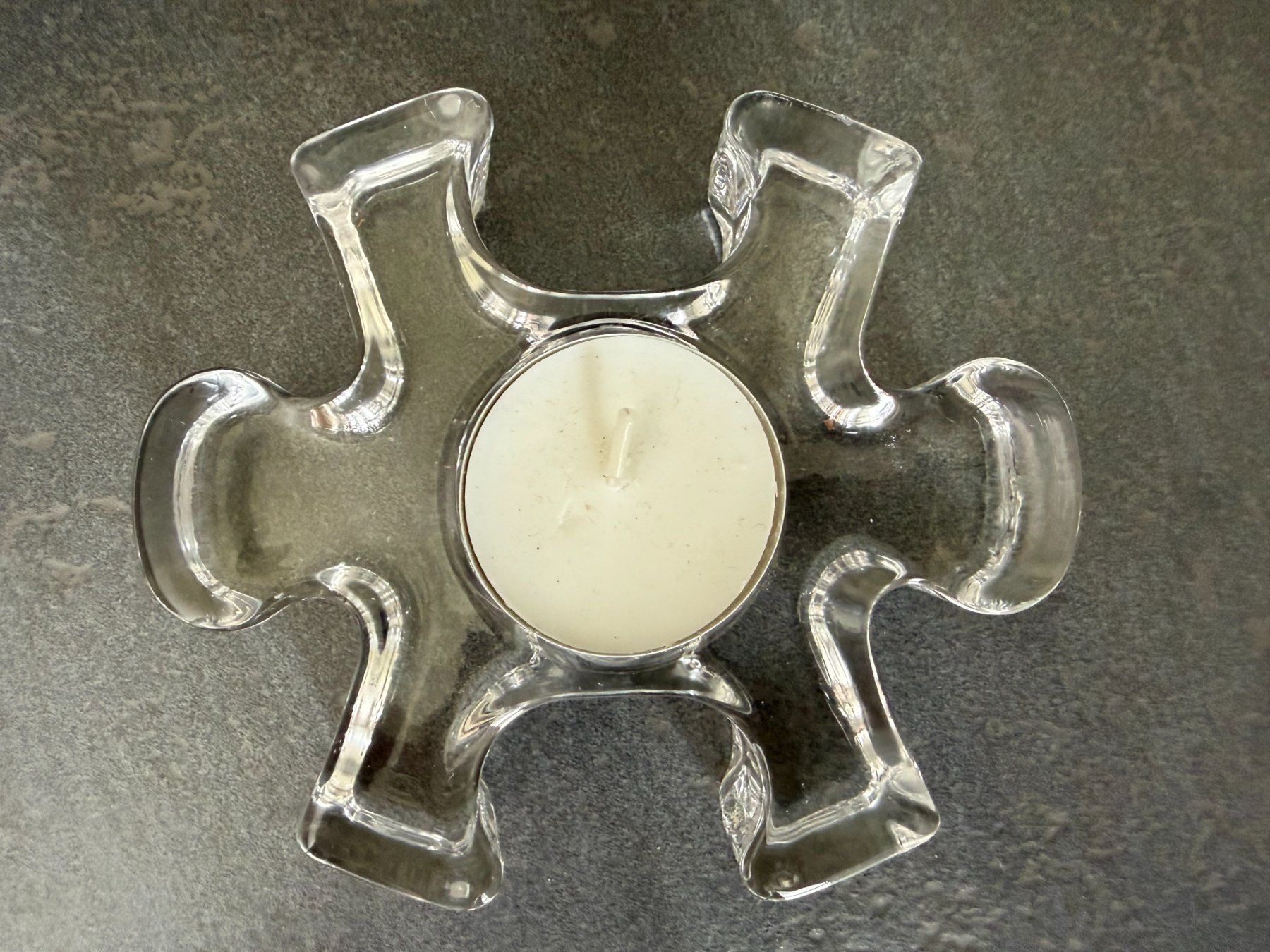 Portacandele: KERZENSTÄNDER   TEELICHT  Windlicht in Puzzleform – Usato da Subingen venduto da ArtBead 2