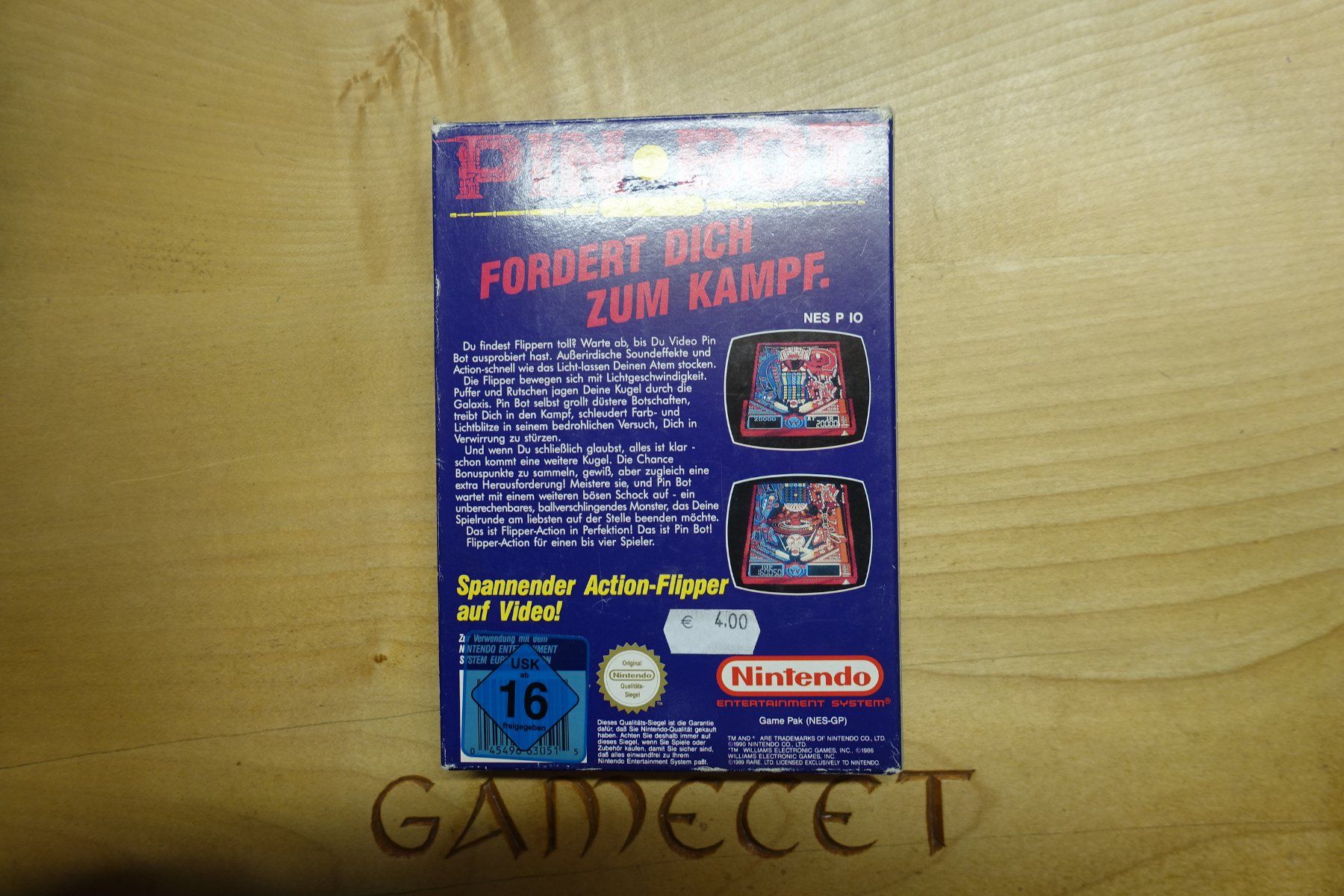 Nintendo Giochi: Pinbot – Usato da Steinach venduto da Gamecet 5