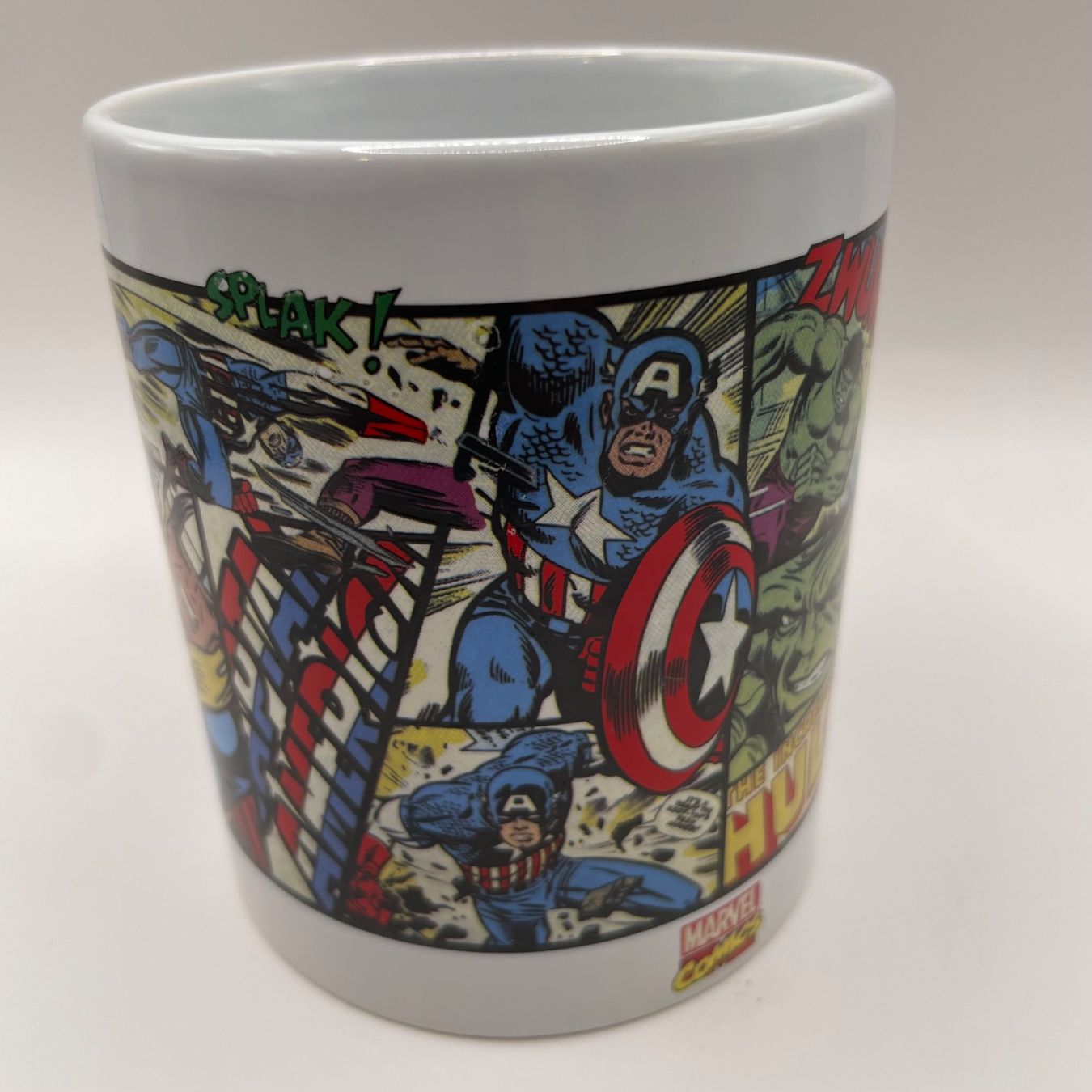 Tazze: Marvel Comics Tasse Kaffeebecher Hulk Thor Iron Man Captain – Usato da Bubikon venduto da SwissSecondLife 2
