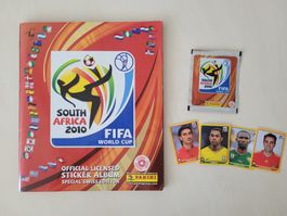 Panini FIFA WM 2010 Album & Sticker Pack, 4 sticker