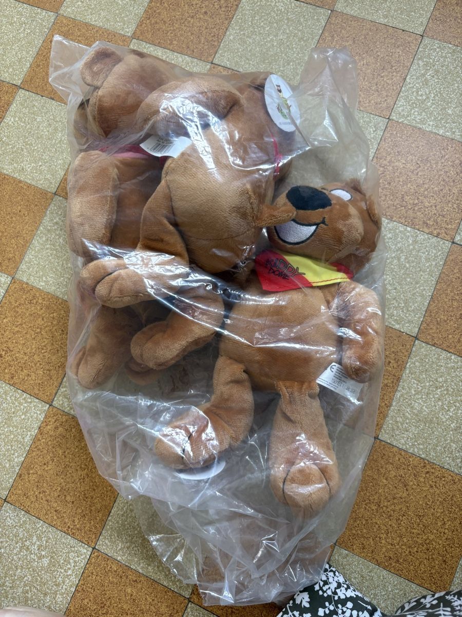 Spielzeuge: Kiddy Dome Stofftier Bär oder Tiger NEU mit Etikett – Neu und originalverpackt aus Luzern von Valie