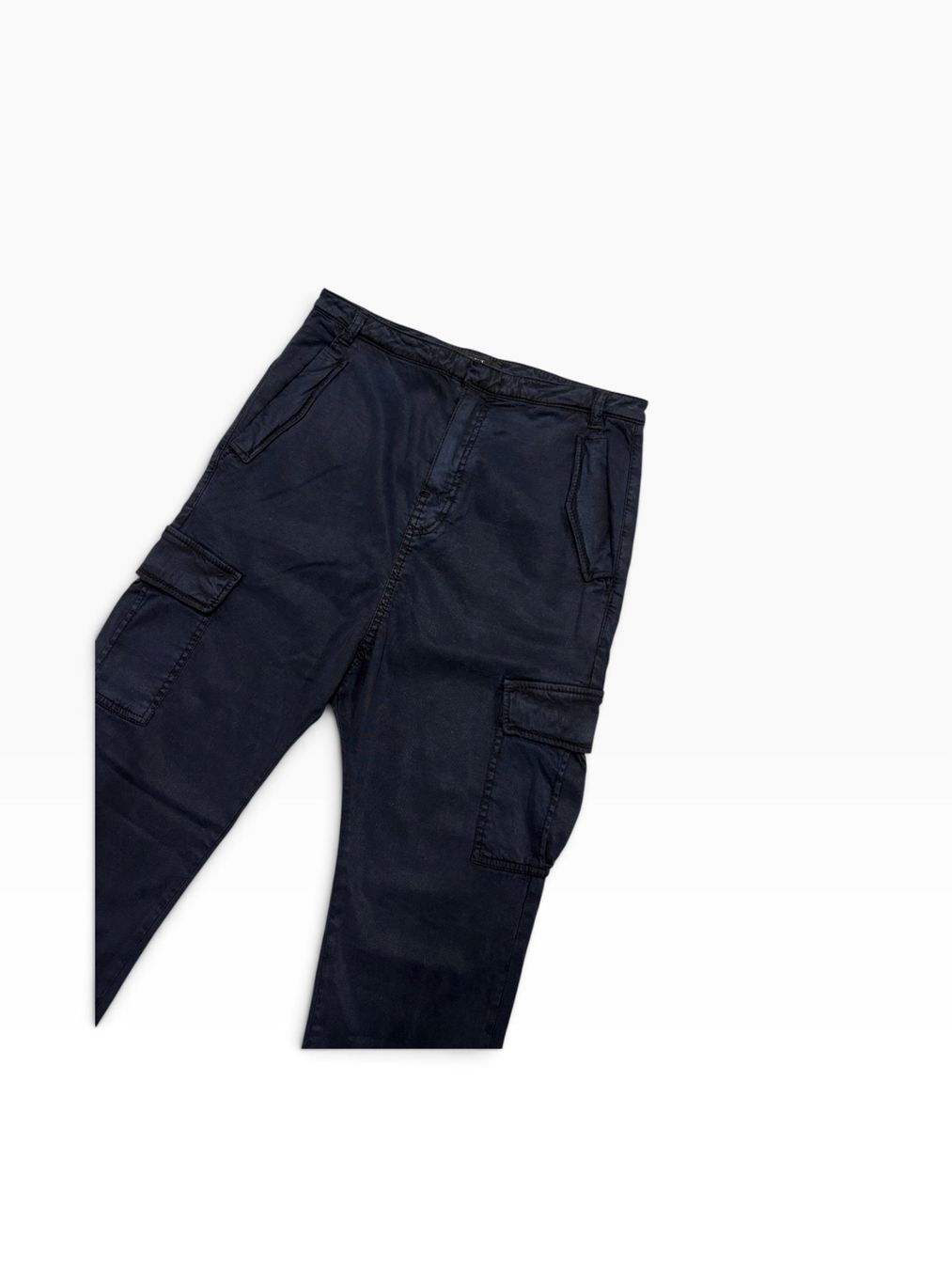Pantaloni: SET Cargohose Gr. 34 blau Lyocell Hose – Nuovo (secondo la descrizione) da Regensdorf venduto da sec_l5cr 1