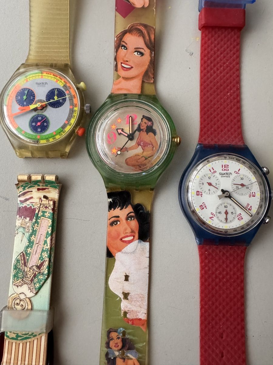 Swatch Uhren: Swatch Uhren Kollektion  Set Vintage – Gebraucht aus Basel von YanaR10 1