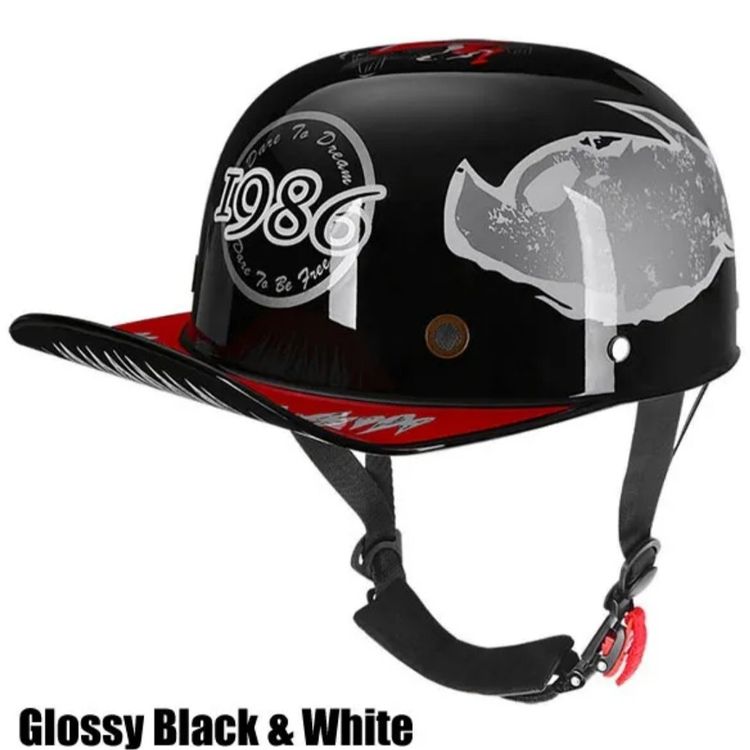 Harley Chopper Bobber Helm schwarz 1986 Kaufen auf Ricardo