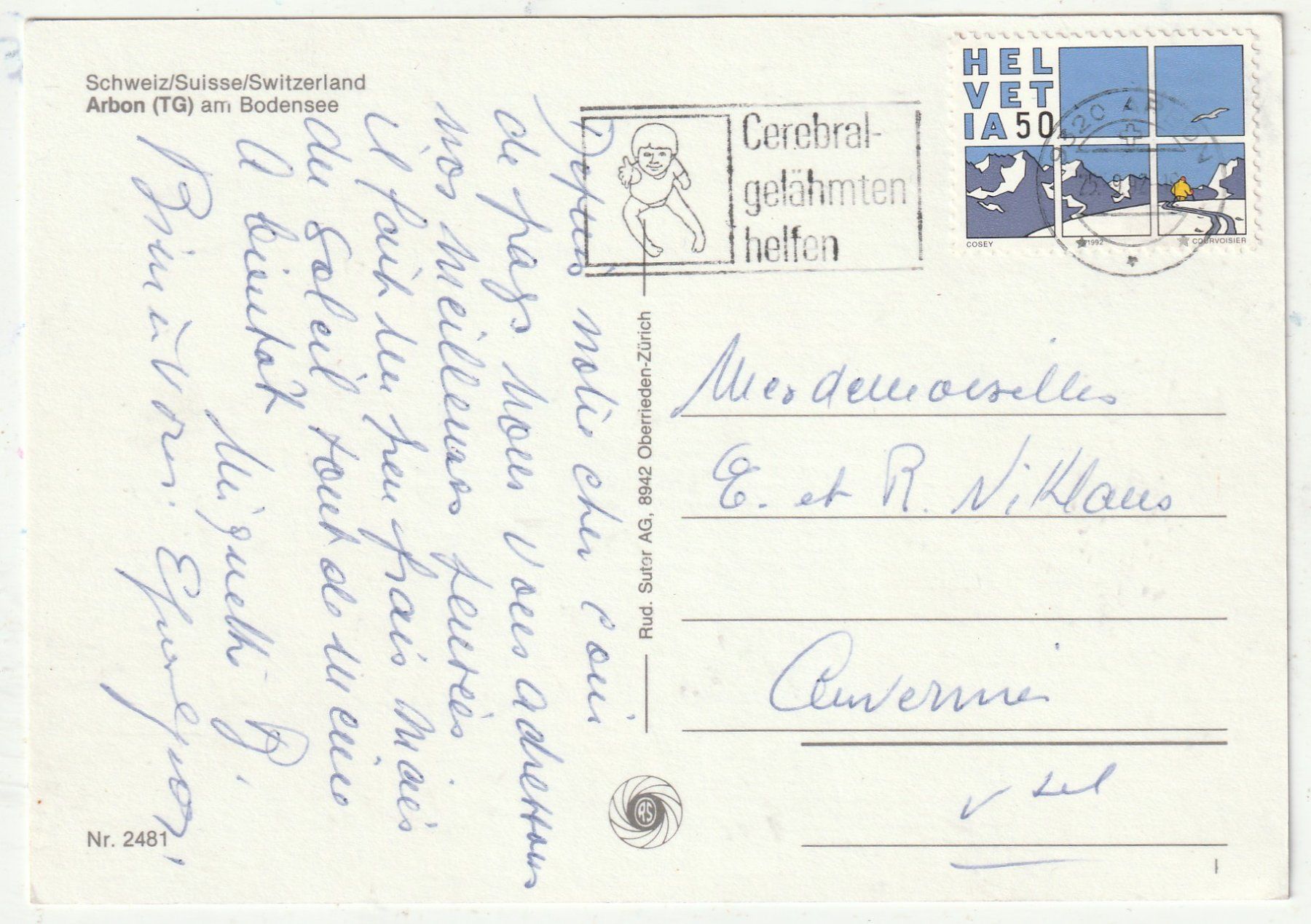 Cartoline postali: Gruss aus Arbon – Usato da Lumbrein venduto da made02 1