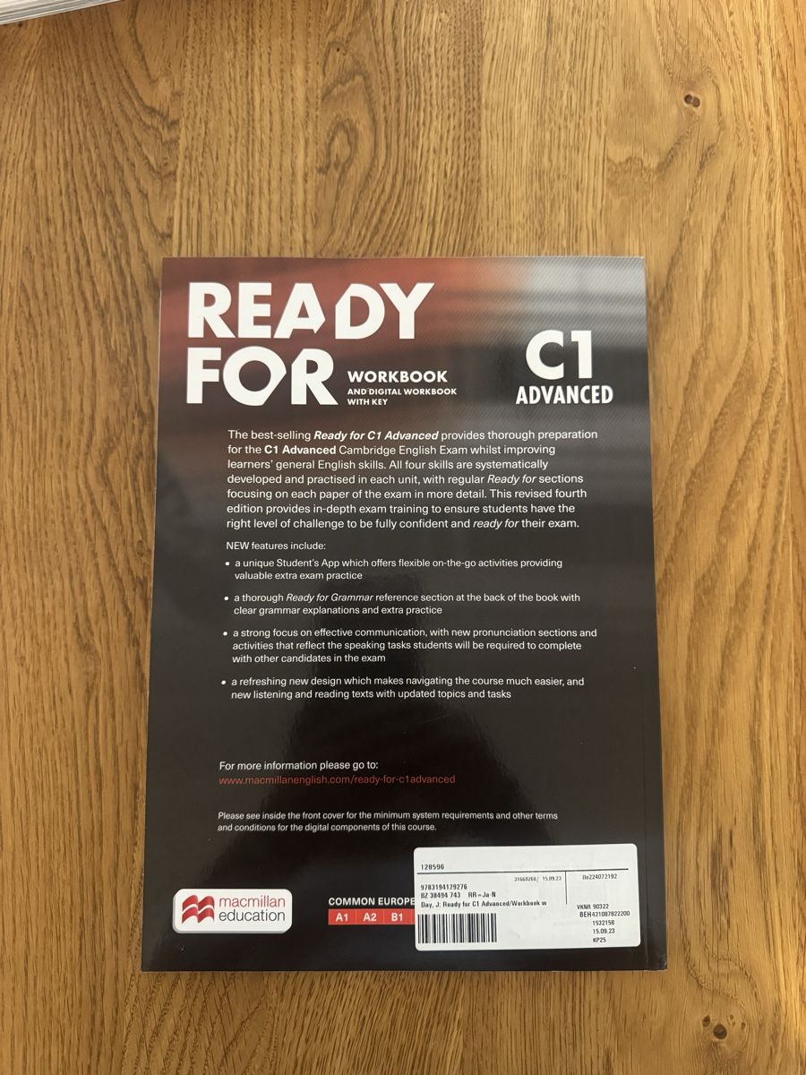 Bücher: Ready for C1 Advanced (Workbook) – Neu (gemäss Beschreibung) aus Wettingen von Gtavi 1