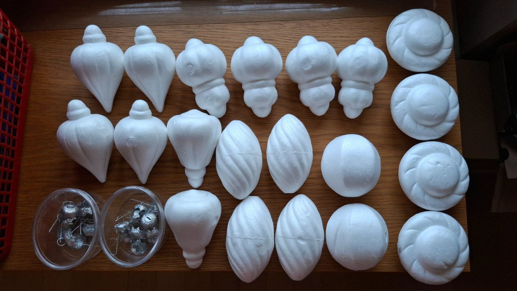 Kit bricolage: Weihnachtsschmuck Styropor selber gestalten – Nuovo (secondo la descrizione) da Brünisried venduto da san_74_bu
