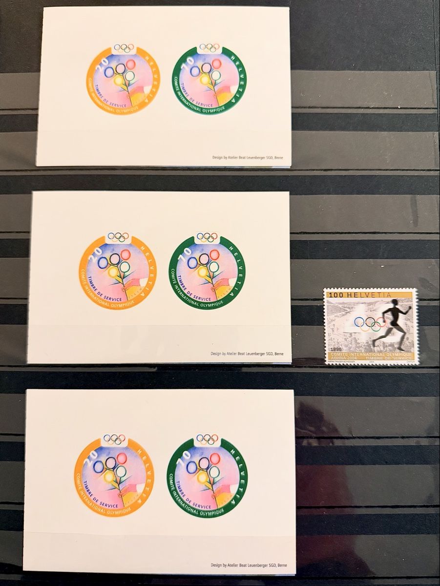 Tous les timbres: Dienstmarken CHF 43.30.- postfrische Bogen – Neuf (Voir description) à Glattbrugg par Artos67 2