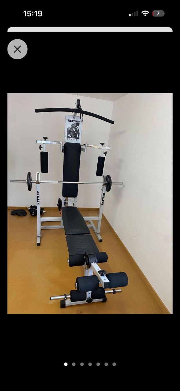 Kettler Hometrainer: Kettler Kraftstation – Usato da Buttisholz venduto da PascalKamber77